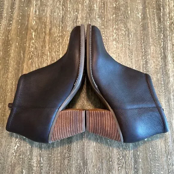 Women's Cole Haan Grand OS Ankle Boots Booties Dark Brown, Size 10 - Picture 5 of 10